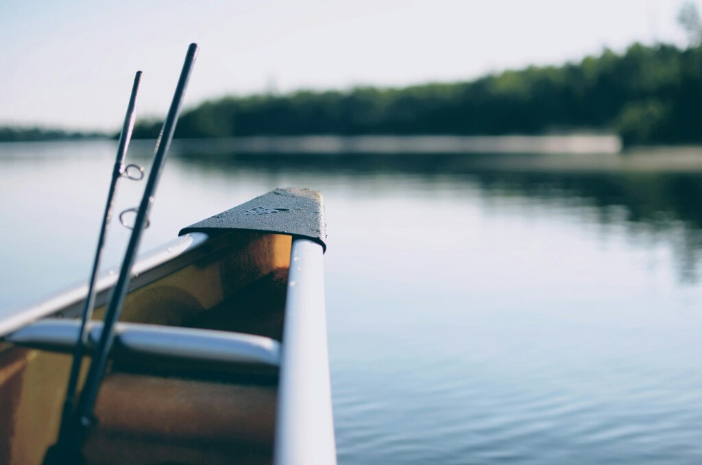 fishing canoe kalastus kanootti used kayak  käytetty